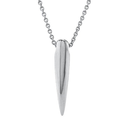 FANG PENDANT IN STERLING SILVER - NECKLACES