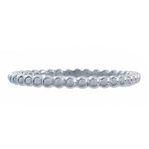 TESSA STACKING RING IN STERLING SILVER - SILVER JEWELLERY