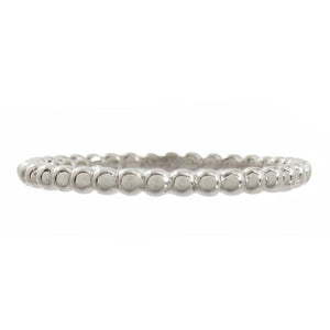TESSA STACKING RING IN WHITE GOLD - ALL RINGS