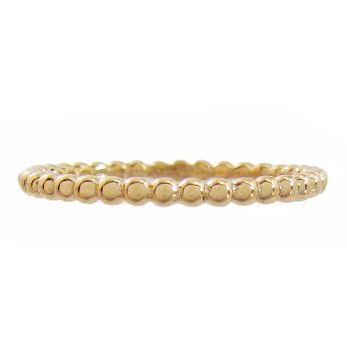 TESSA STACKING RING IN YELLOW GOLD - ALL RINGS