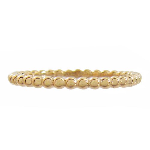 TESSA STACKING RING IN YELLOW GOLD - ALL RINGS