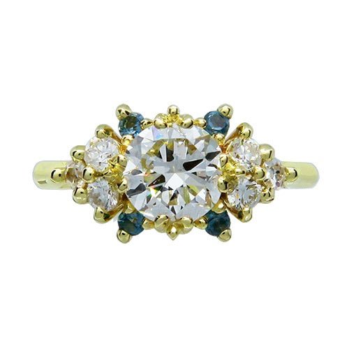 THE GILLIAN DIAMOND ENGAGEMENT RING - CUSTOM ENGAGEMENT RINGS