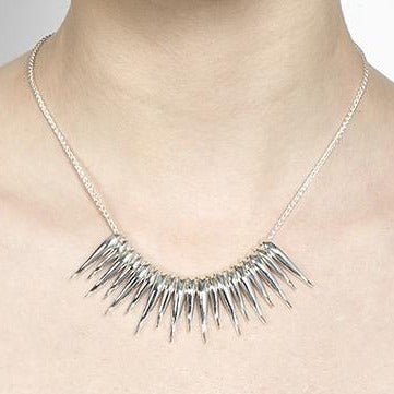 TRIBAL NECKLACE IN STERLING SILVER - NECKLACES