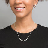 VELOCITY NECKLACE IN STERLING SILVER - NECKLACES