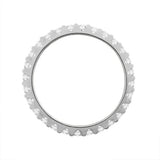 SHARED CLAW DIAMOND BAND IN WHITE GOLD - ANNIVERSARY & CELEBRATION RINGS